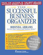 The successful business organizer  Cover Image