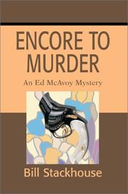 Encore to murder : an Ed McAvoy mystery  Cover Image