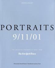 Portraits, 9/11/01 : the collected "portraits of grief" from The New York times  Cover Image