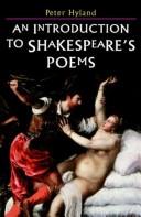 An introduction to Shakespeare's poems  Cover Image