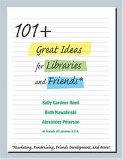 101+ great ideas for libraries and friends  Cover Image