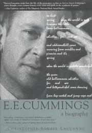 E.E. Cummings : a biography  Cover Image