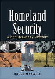 Homeland security : a documentary history  Cover Image