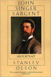 John Singer Sargent, his portrait  Cover Image