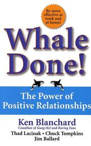 Whale done! : the power of positive relationships  Cover Image