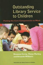 Outstanding library service to children : putting the core competencies to work  Cover Image