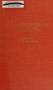 The Rhetoric of struggle : public address by African American women  Cover Image