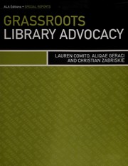 Grassroots library advocacy Cover Image