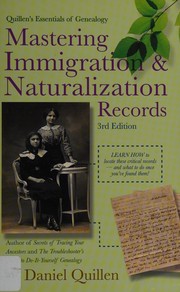 Mastering immigration & naturalization records  Cover Image