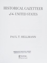 Historical gazetteer of the united states. Cover Image