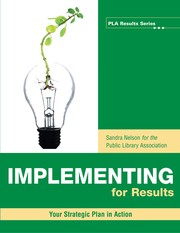Implementing for results : your strategic plan in action  Cover Image