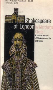 Shakespeare of London  Cover Image