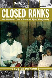Closed ranks : the Whitehurst case in post-civil rights Montgomery  Cover Image