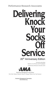 Delivering knock your socks off service  Cover Image