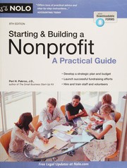 Starting & building a nonprofit : a practical guide  Cover Image