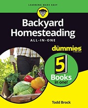 Backyard homesteading all-in-one for dummies  Cover Image