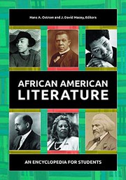 African American literature : an encyclopedia for students  Cover Image