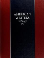 American writers ; a collection of literary biographies. Cover Image