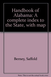 Handbook of Alabama : a complete index to the State, with map  Cover Image