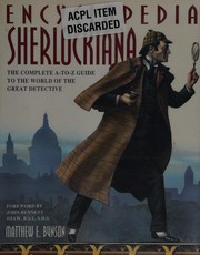 Encyclopedia Sherlockiana : an A-to-Z guide to the world of the great detective  Cover Image