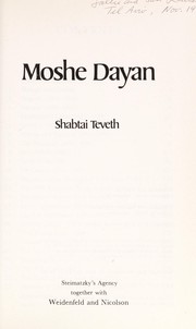 Moshe Dayan : story of my life  Cover Image