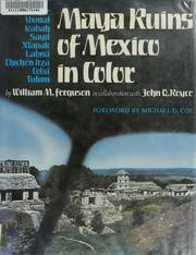 Maya ruins of Mexico in color : Palenque, Uxmal, Kabah, Sayil, Xlapak, Labná, Chichén Itzá, Cobá, Tulum  Cover Image