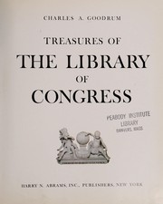 Treasures of the Library of Congress  Cover Image