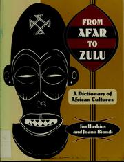 From Afar to Zulu : a dictionary of African cultures  Cover Image