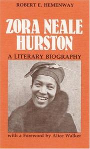 Zora Neale Hurston : a literary biography  Cover Image
