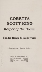 Coretta Scott King : keeper of the dream  Cover Image