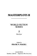 Masterplots II. World fiction series  Cover Image
