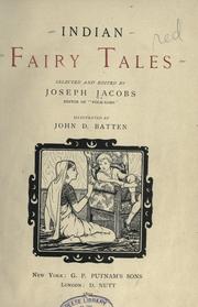 Indian fairy tales  Cover Image