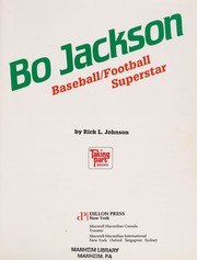 Bo Jackson : baseball/football superstar  Cover Image