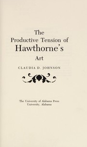 The productive tension of Hawthorne's art  Cover Image