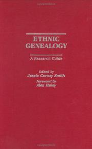 Ethnic genealogy : a research guide  Cover Image