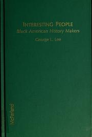 Interesting people : Black American history makers  Cover Image